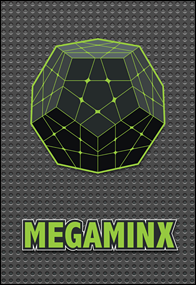 Kub Megaminx grön