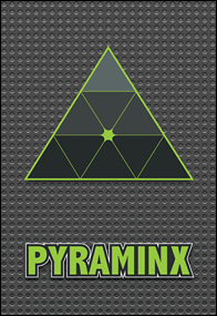 Kub Pyraminx grön
