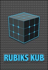 Rubiks kub blå